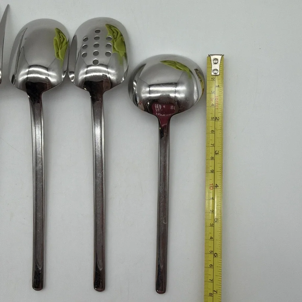 Mikasa ZENA 4 Piece Hostess Set Stainless Steel Silverware Korea